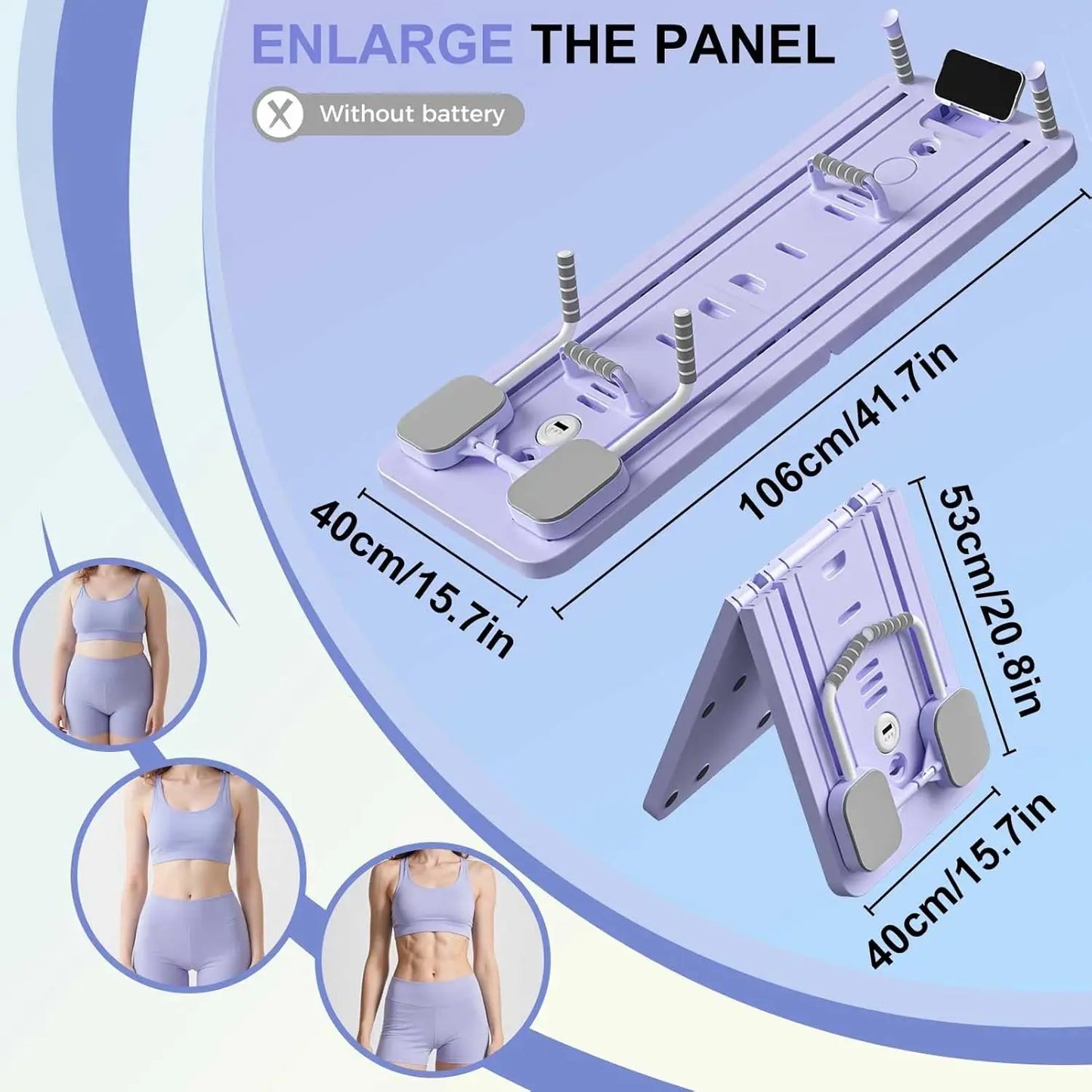 Elevate Your Fitness Routine with the Multifunctional Abdominal Board - Ultimate Pilates Reformer & Core Workout Equipment