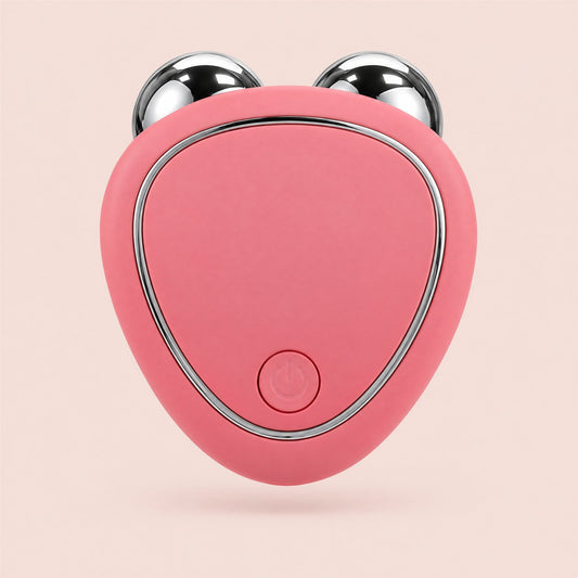 Masajeador facial EMS VexaFit en color rosa